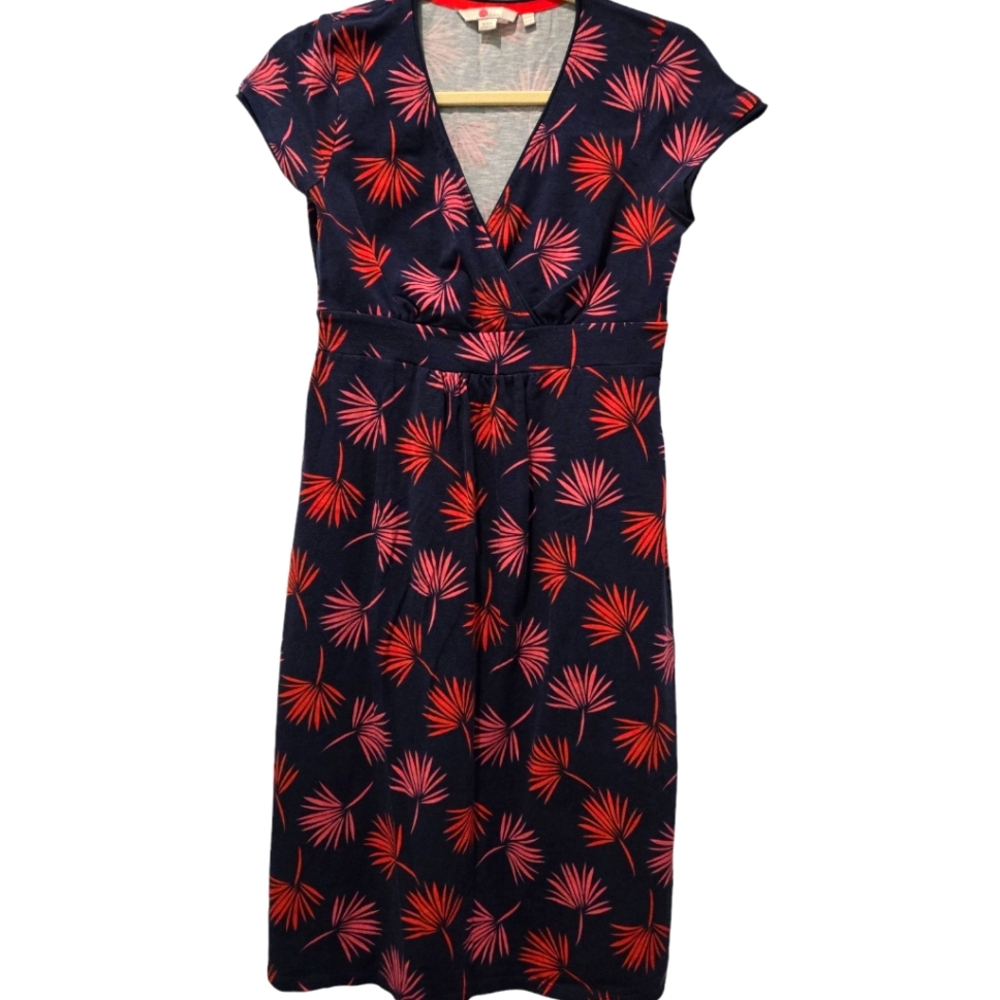 Boden Womans Vneck Wrap Dress